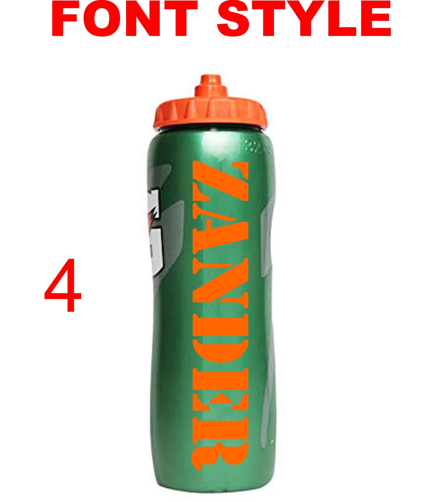 Personalized Gatorade Water Bottle