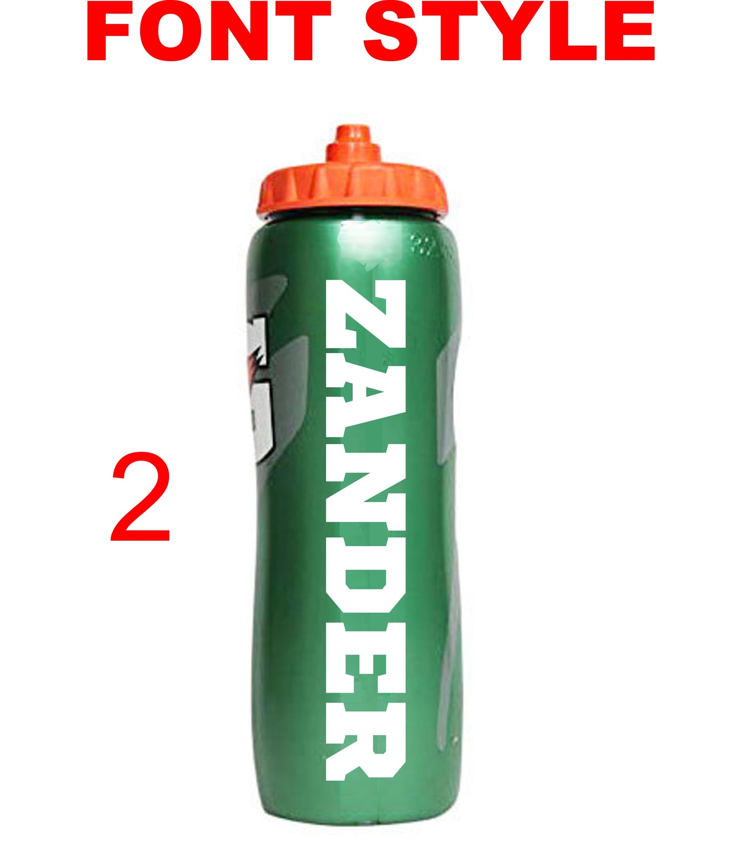 Personalized Gatorade Water Bottle