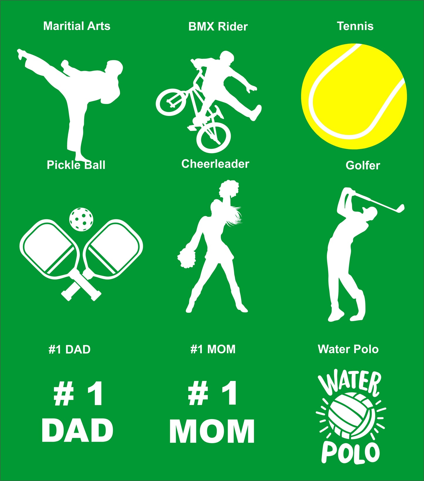 Personalized Gatorade Bottle with Sport Icon